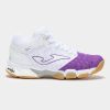 Zapatillas Joma V.Blok Mujer | Blanco y Morado